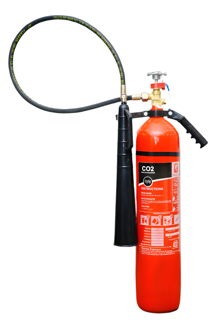 5KG CO₂ Fire Extinguisher – Safe for Electrical & Flammable Liquid Fires | Clean Agent